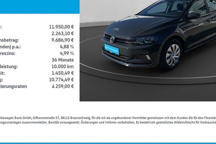 VW Polo 58.000 km 11.489 € Mühlhausen/Thüringen 99974