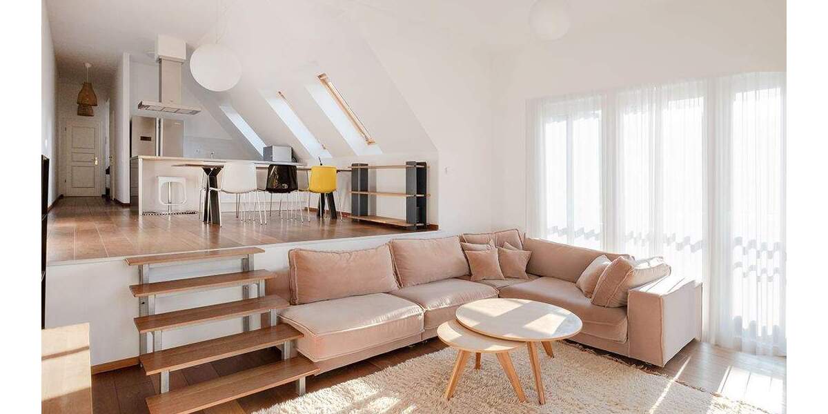 Sonnige Dachgeschosswohnung mit Stil und urbanem Flair im Herzen von Friedrichshain 3 zimmer