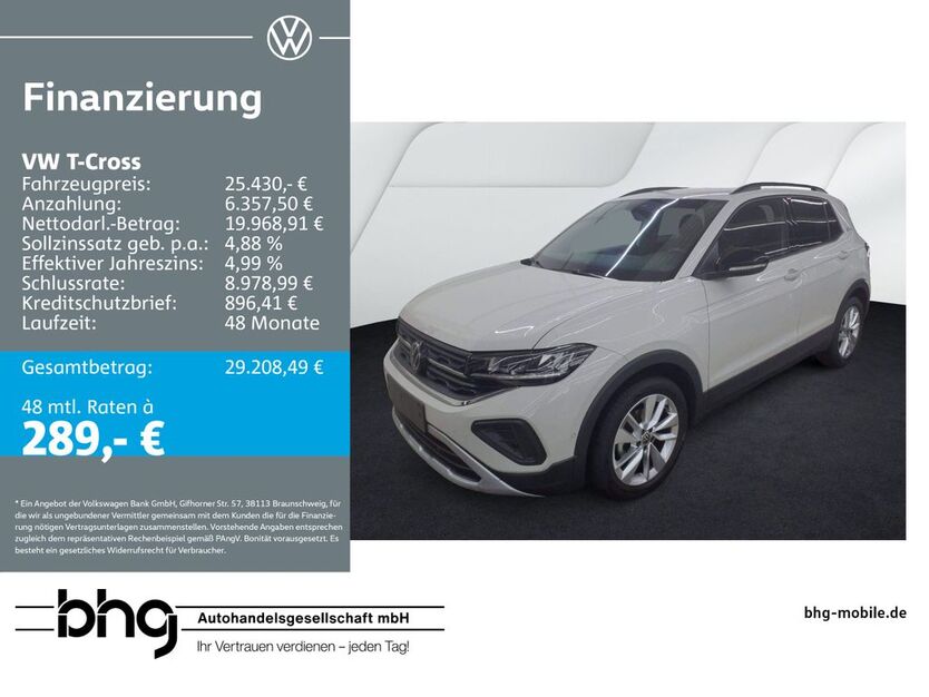 VW T-Cross 24.873 km 25.430 € Kehl 77694