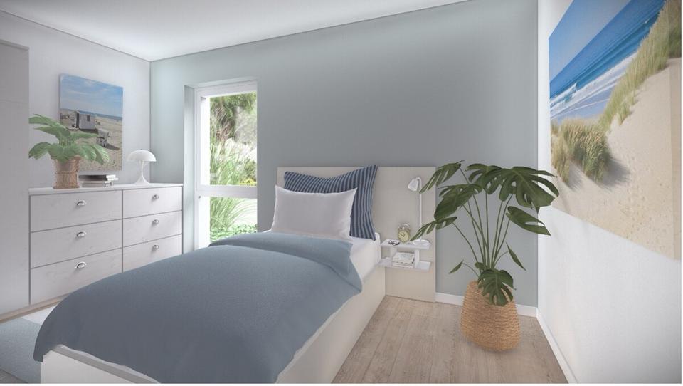 Etagenwohnung Sande - 1 Zimmer, 32 m&sup2;, 598&euro; | Angebot:24554859