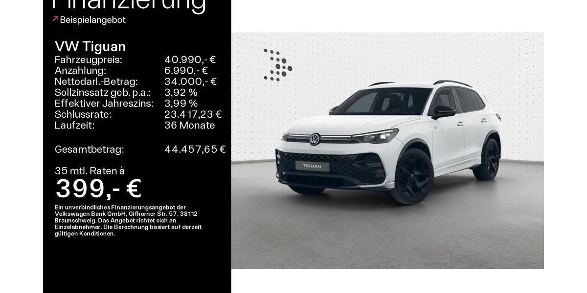 VW Tiguan 5.645 km 39.480 &euro; Bad Kissingen 97688