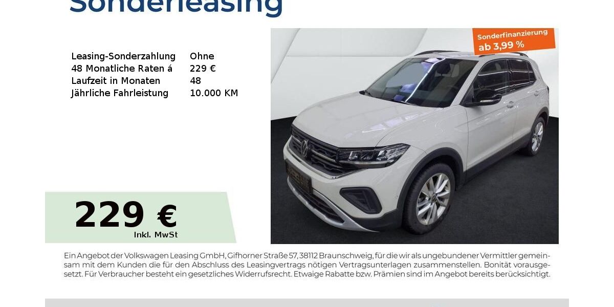 VW T-Cross 26.070 km 22.905 &euro; Nürnberg 90411