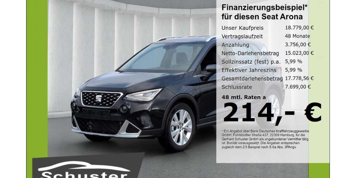 Seat Arona 9.259 km 18.779 &euro; Ruhstorf 94099