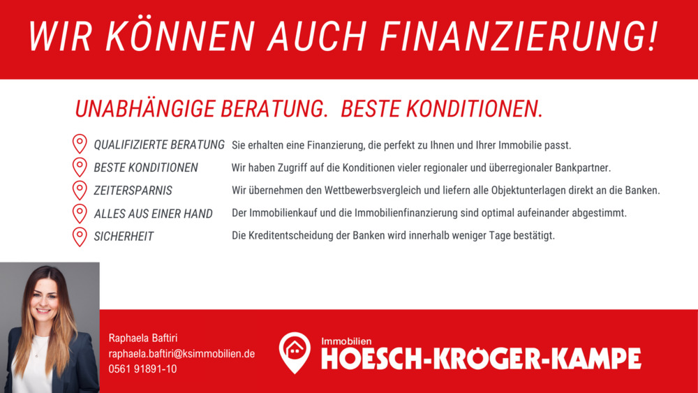 Etagenwohnung Baunatal Altenbauna - 2 Zimmer, 64 m&sup2;, 160.000&euro; | Angebot:25877221