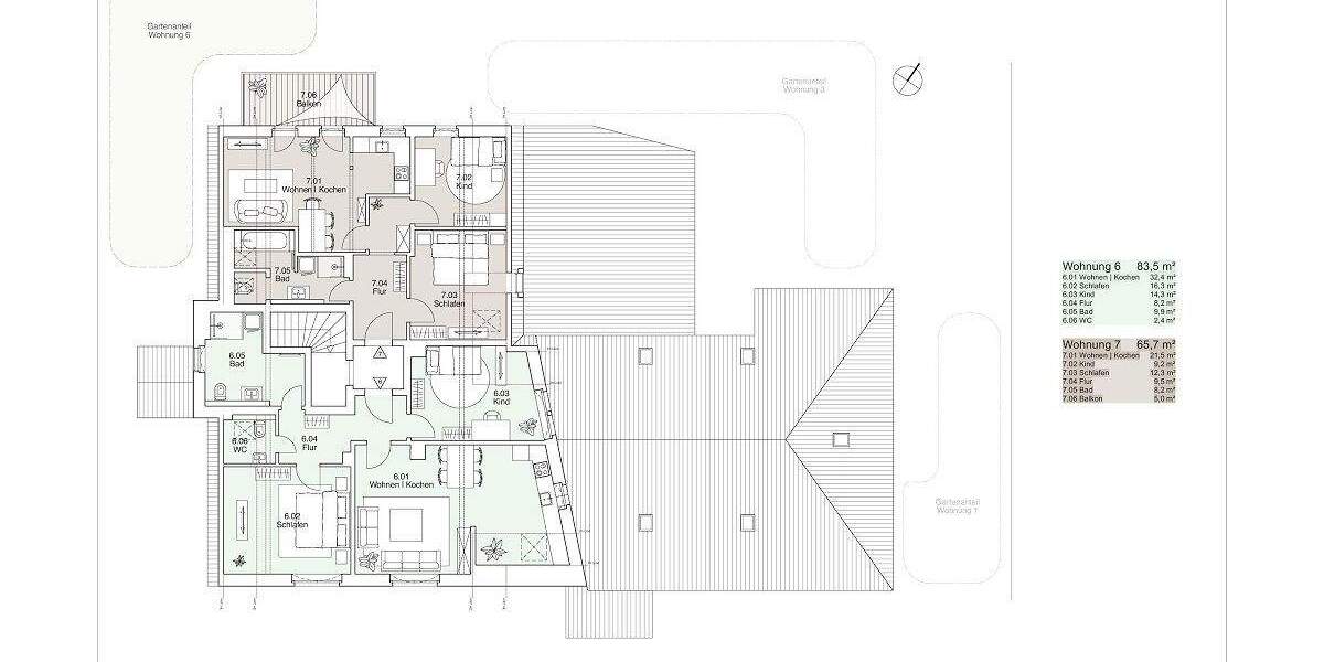 Etagenwohnung Radeberg Ullersdorf - 6 Zimmer, 158 m&sup2;, 564.095&euro; | Angebot:25820420