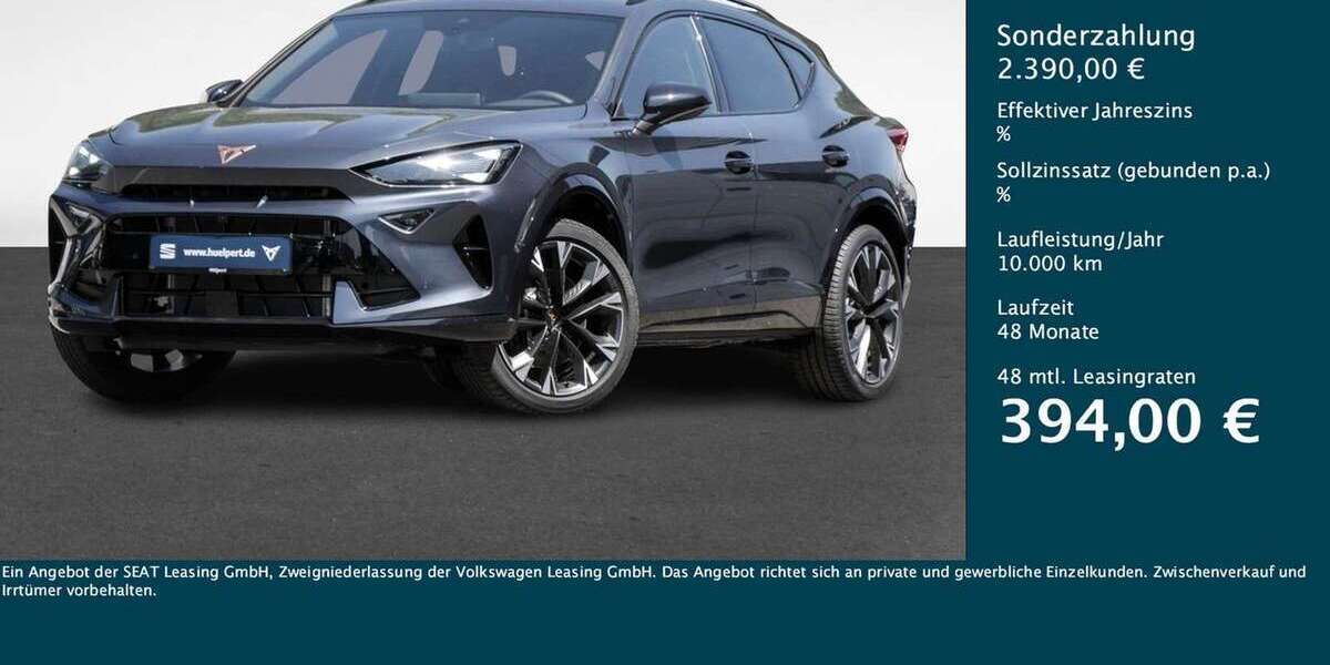 Cupra Formentor 1.990 km 42.865 &euro; Dortmund 44269