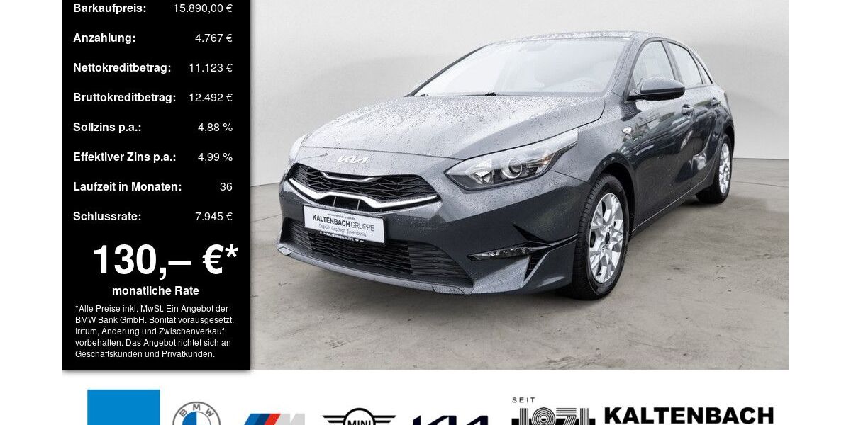 Kia ceed / Ceed 21.979 km 15.890 &euro; Wiehl 51674