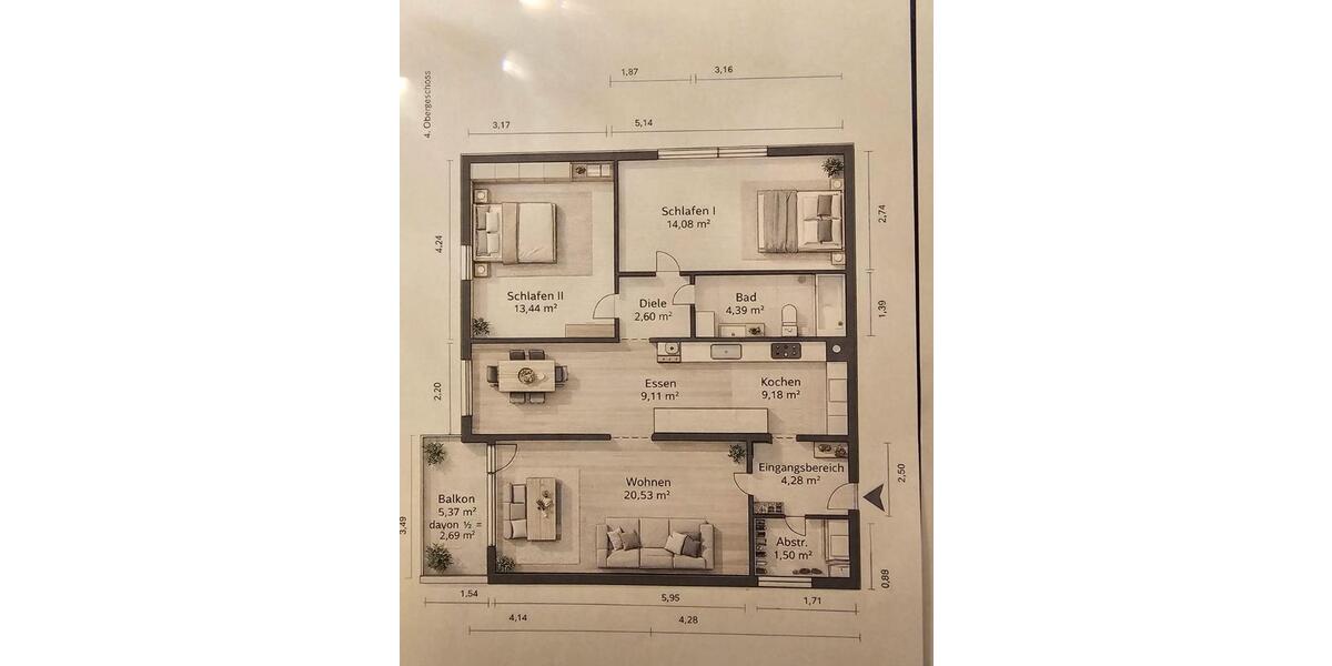 Wohnung in Leimen zu verkaufen 3 zimmer