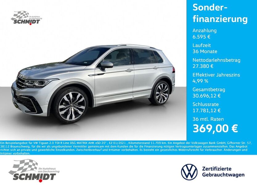VW Tiguan 51.709 km 33.975 € Bernsdorf 09337
