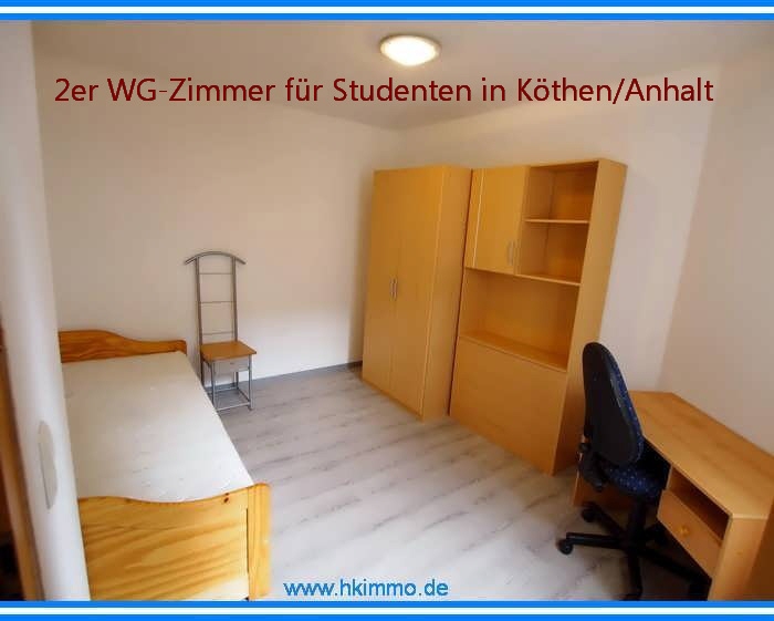 2er WG Wohnen - all inclusive - für Studenten ! - Etagenwohnung Köthen | Angebot:26979377