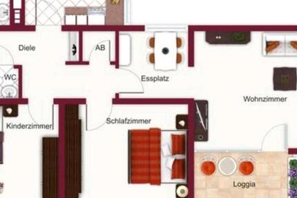 vermietete 3 Zim Wohnung Radevormwald zimmer