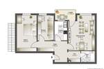 Etagenwohnung Planegg - 3 Zimmer, 76 m&sup2;, 358.000&euro; | Angebot:25699177