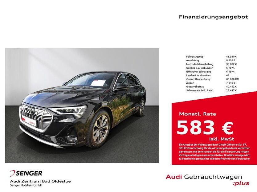 Audi e-tron 25.985 km 40.980 € Bad Oldesloe 23843