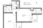 Etagenwohnung Gröbenzell - 2 Zimmer, 55 m&sup2;, 360.000&euro; | Angebot:25082533