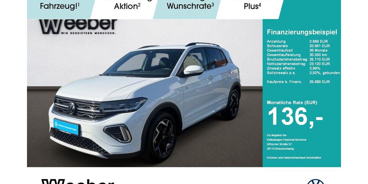 VW T-Cross 5.384 km 25.090 &euro; Weil der Stadt 71263