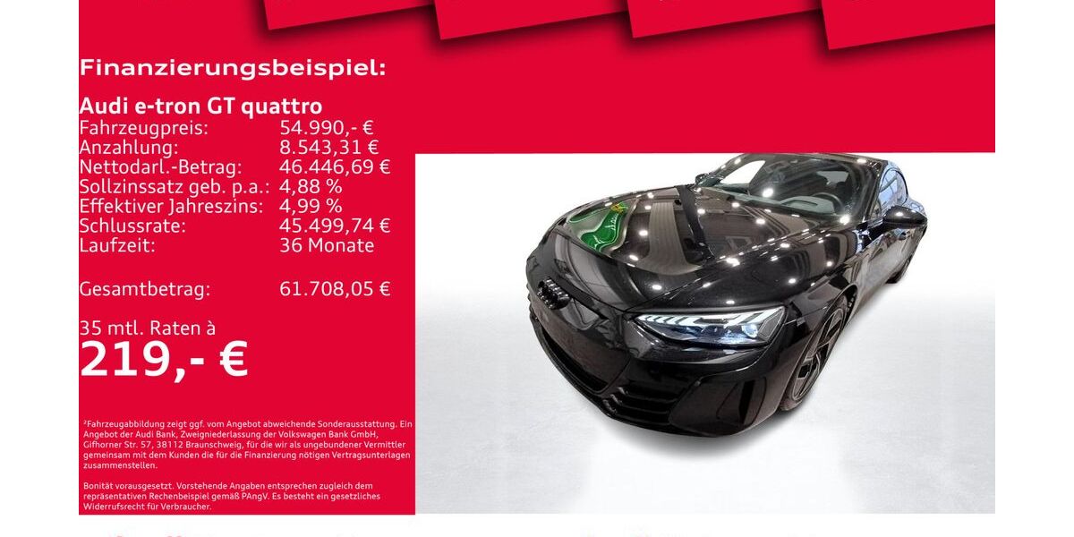 Audi e-tron GT 49.077 km 54.350 &euro; Hannover 30179