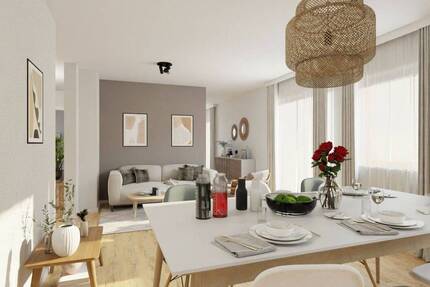 Geräumige Wohnung mit zwei Bädern 3 zimmer