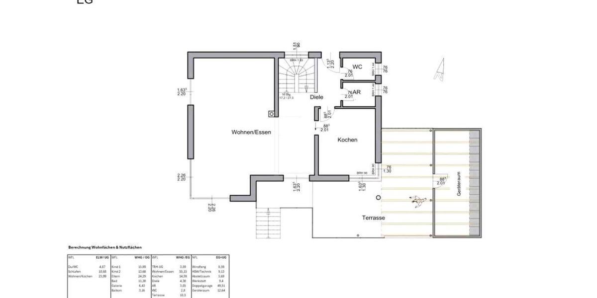 Einfamilienhaus Hallerndorf - 6 Zimmer, 208 m&sup2;, 820.000&euro; | Angebot:26608527
