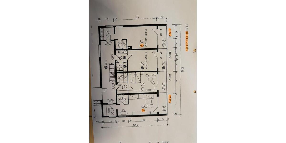 Etagenwohnung Küssaberg - 1 Zimmer, 37 m&sup2;, 475&euro; | Angebot:26197862