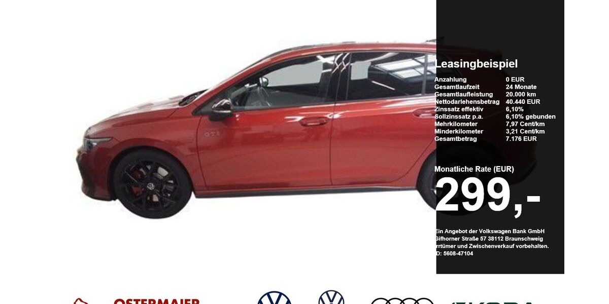 VW Golf 9.890 km 40.480 &euro; Eggenfelden 84307
