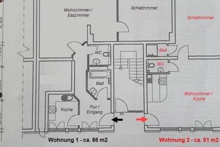 Wohnungspaket bestehend aus zwei Erdgeschoßwohnungen in Magdeburg 4 zimmer