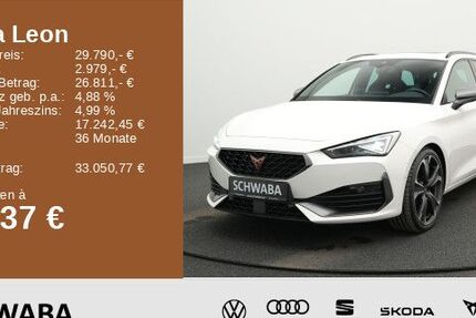 Cupra Leon 59.000 km 25.410 &euro; Gersthofen 86368
