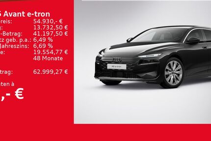 Audi A6 e-tron 9.615 km 54.930 &euro; Ulm 89073