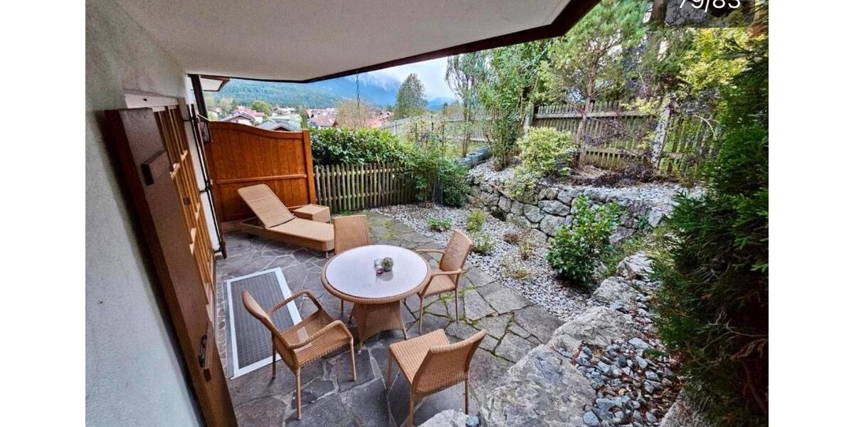 Erdgeschoßwohnung Wallgau - 2.5 Zimmer, 65 m&sup2;, 1.200&euro; | Angebot:24810773