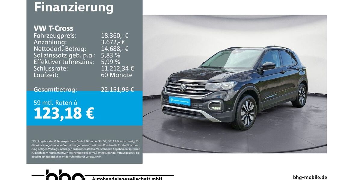 VW T-Cross 49.908 km 18.360 &euro; Bühl 77815