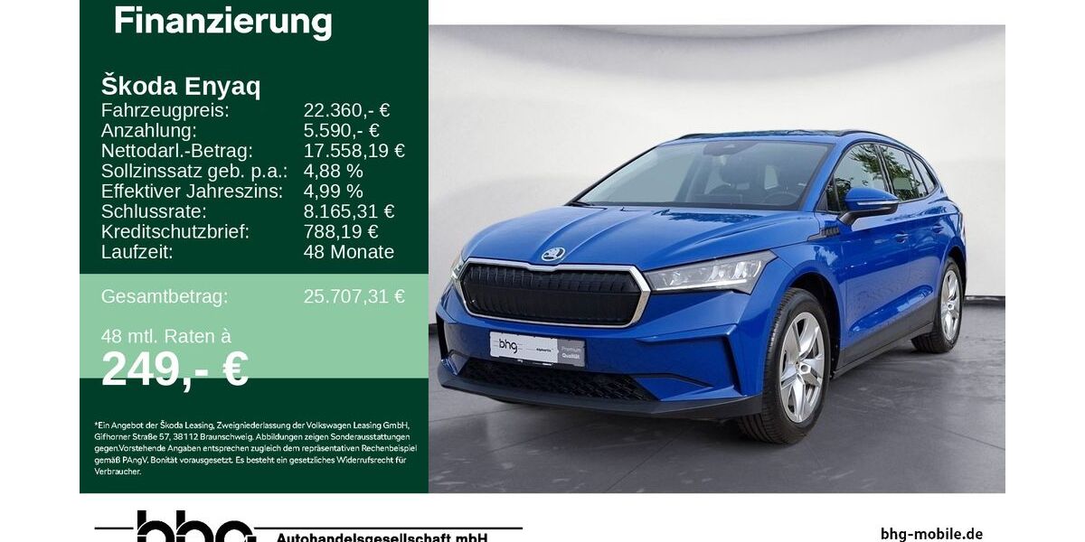 Skoda Enyaq 18.853 km 22.360 &euro; Freudenstadt 72250