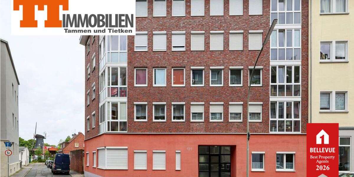Etagenwohnung Wilhelmshaven - 3 Zimmer, 121 m&sup2;, 198.000&euro; | Angebot:27021108