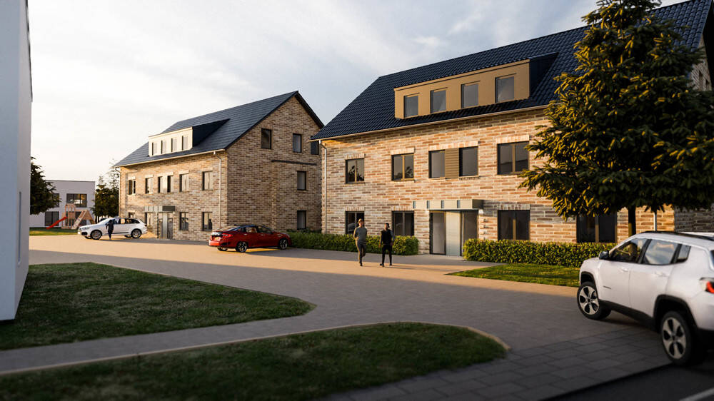 Projektierte Dachgeschoss-Eigentumswohnung in zentraler Siedlungslage von Bersenbrück 3 zimmer