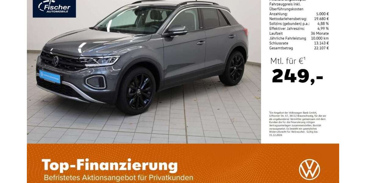VW T-Roc 18.966 km 24.680 &euro; Amberg 92224