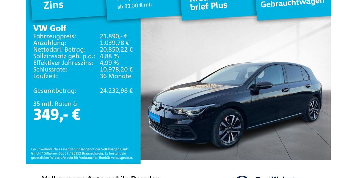 VW Golf 47.760 km 19.750 &euro; Dresden 01067