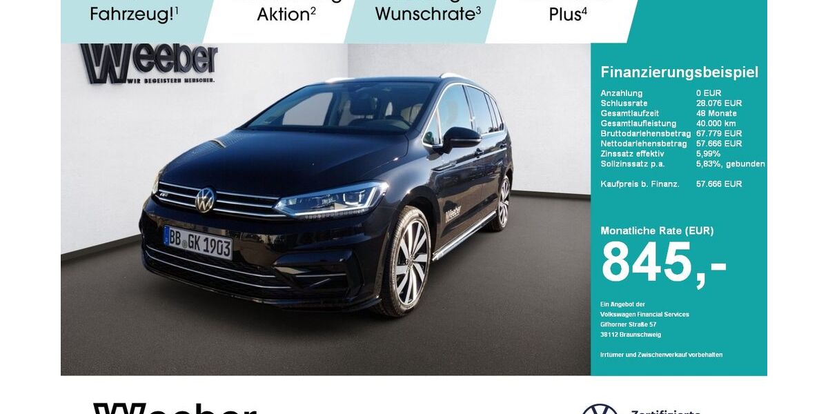 VW Touran 4.000 km 56.946 &euro; Herrenberg 71083