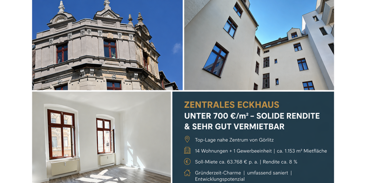 Einfamilienhaus Görlitz - 30 Zimmer, 1.148 m&sup2;, 800.000&euro; | Angebot:26320096