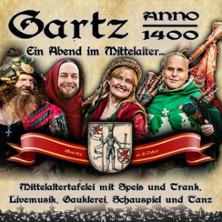 GARTZ ANNO 1400 - Eine Mittelaltertafelei mit Speis, Trank & Show 22.11.2025 Kanonenschuppen Gartz(Oder)