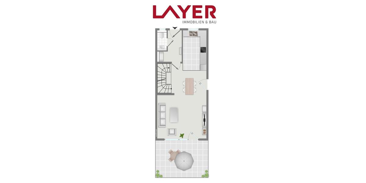 Reihenhaus Mering - 5 Zimmer, 141 m&sup2;, 2.256&euro; | Angebot:25840957