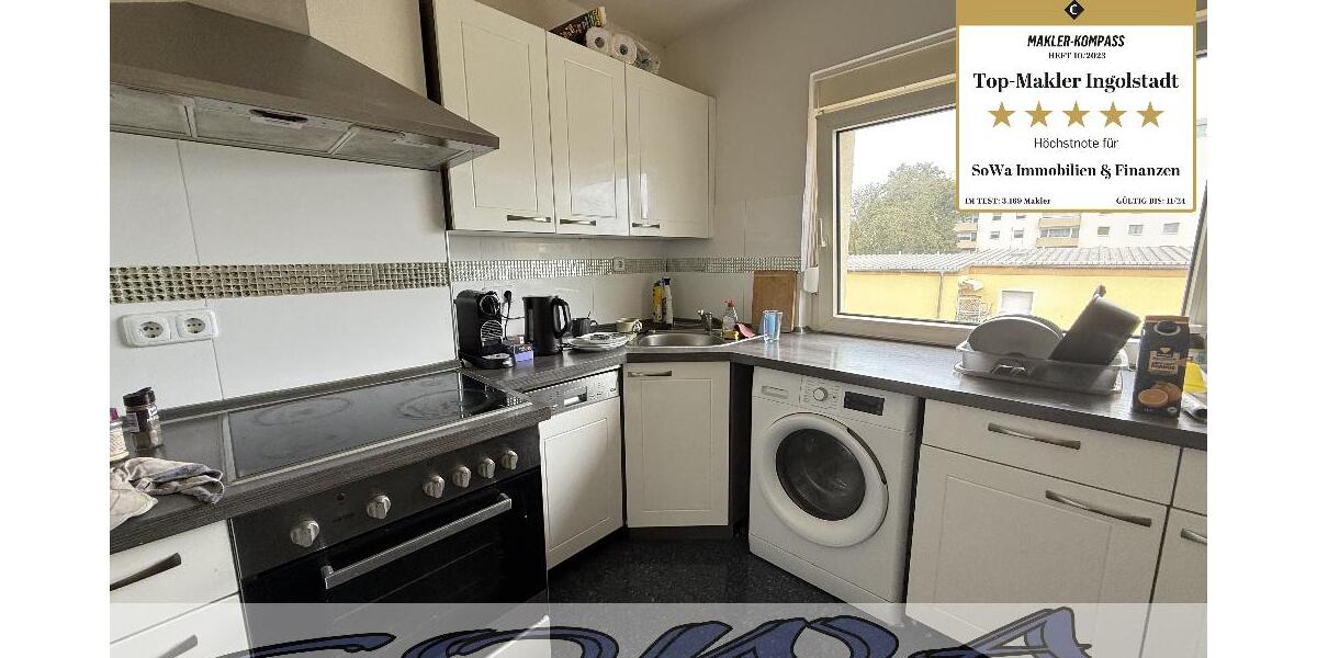 Zentrumsnahe 3 Zimmer Wohnung mit Stellplatz und Balkon mit tollem Ausblick in Neuburg - Ein Objekt von Ihrem Immobilienpartner SOWA Immobilien und Finanzen - 3- Neuburg | Angebot:25545019