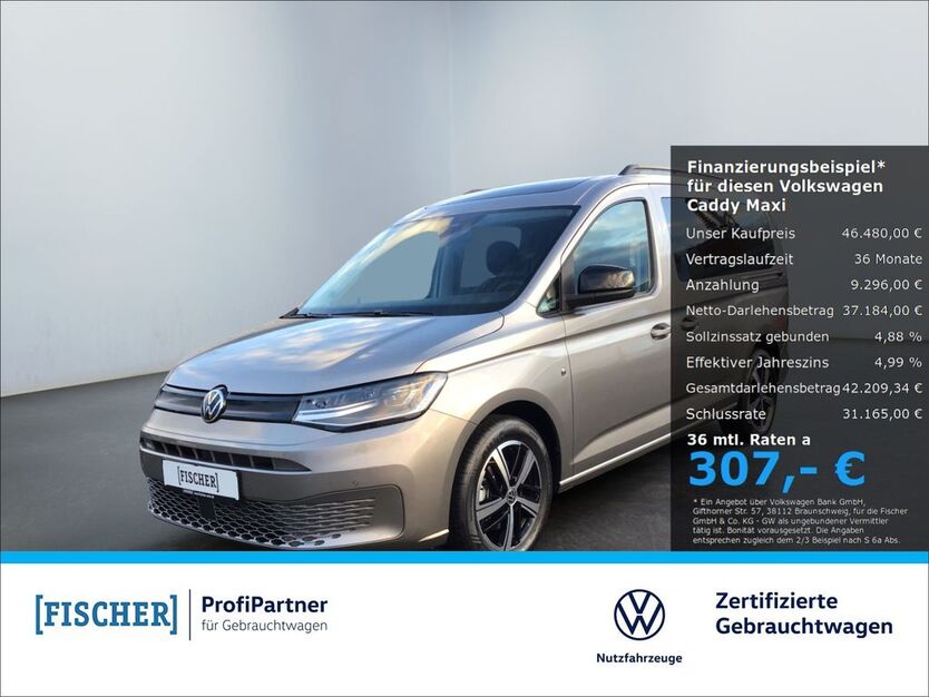 VW Caddy Maxi 15.000 km 46.480 € Jena 07745