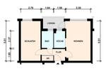 Etagenwohnung Elmshorn - 2 Zimmer, 47 m&sup2;, 550&euro; | Angebot:26192535