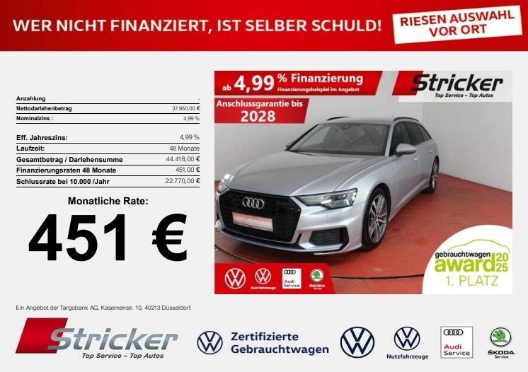 Audi A6 26.591 km 37.949 &euro; Detmold 32760
