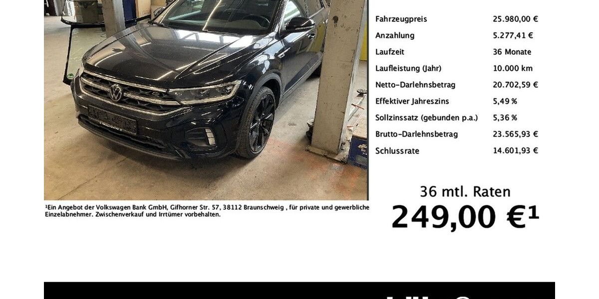 VW T-Roc 61.561 km 25.980 &euro; Trier 54292