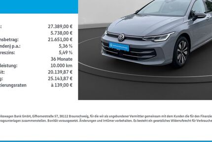 VW Golf 10.250 km 24.939 &euro; Mühlhausen/Thüringen 99974