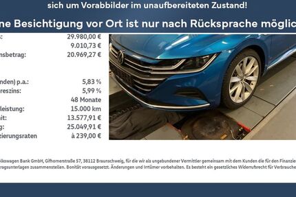 VW Arteon 38.533 km 29.980 &euro; Rietberg 33397