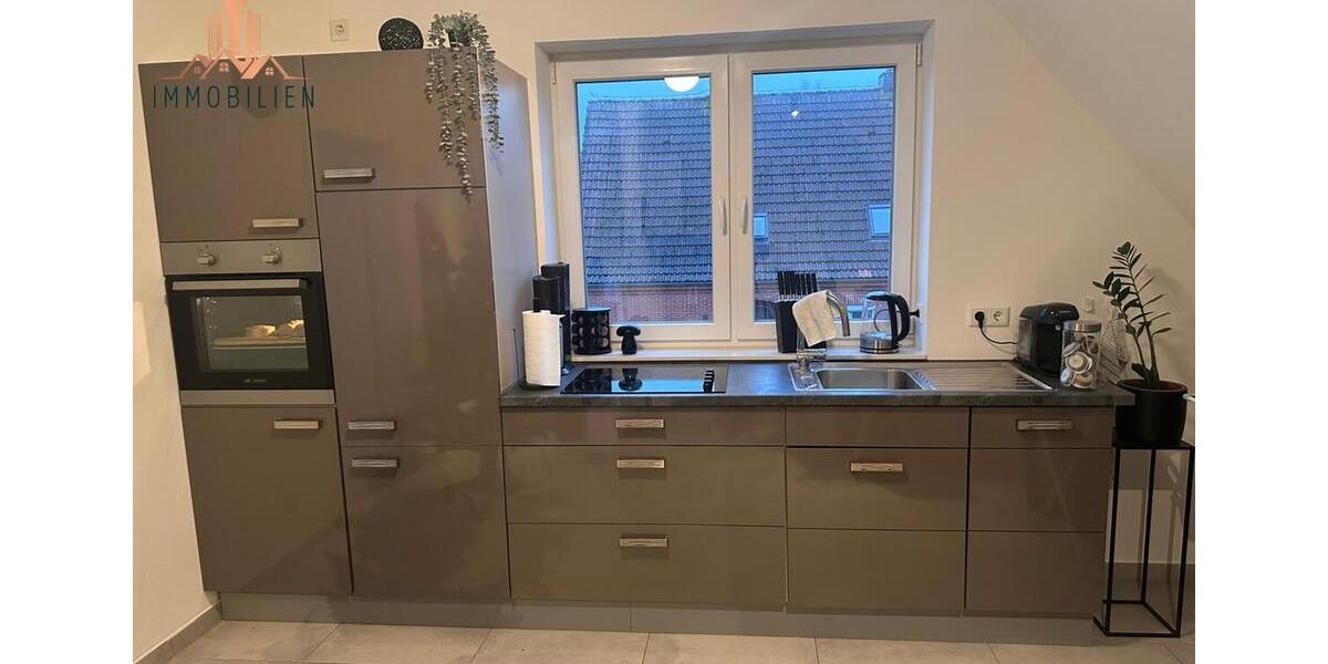 Moderne 3-Zimmer-Dachgeschoss-Wohnung inkl. neuer Einbauküche in Moormerland zur Vermietung !! 3 zimmer