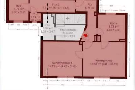 Wohnung Waltershausen - 4 Zimmer, 106 m&sup2;, 199.000&euro; | Angebot:24306061