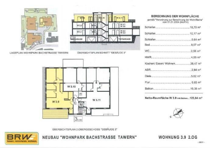 Etagenwohnung Tawern - 4 Zimmer, 123 m&sup2;, 528.000&euro; | Angebot:26277280