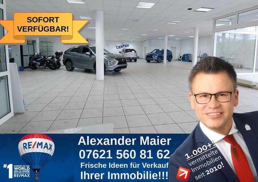 TOP-Ausstellungsfläche zentral in Lörrach!!! Ca. 500 qm befahrbar! zimmer