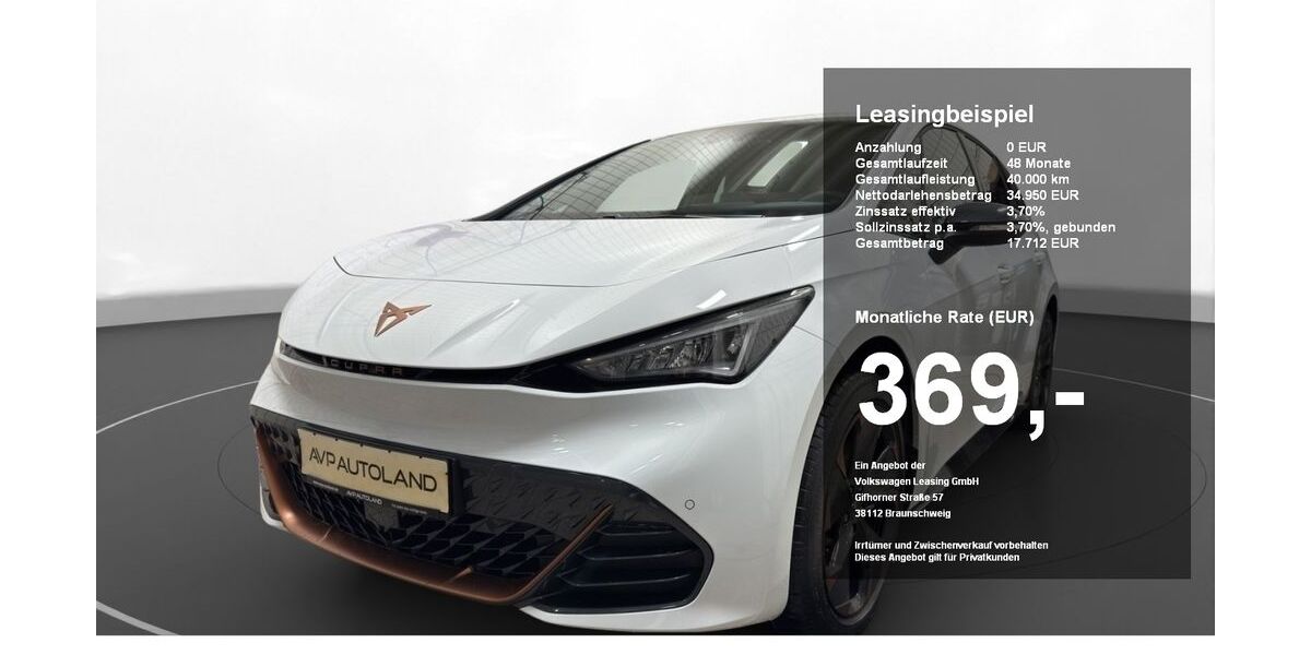 Cupra Born 5.300 km 34.950 &euro; Dingolfing 84130